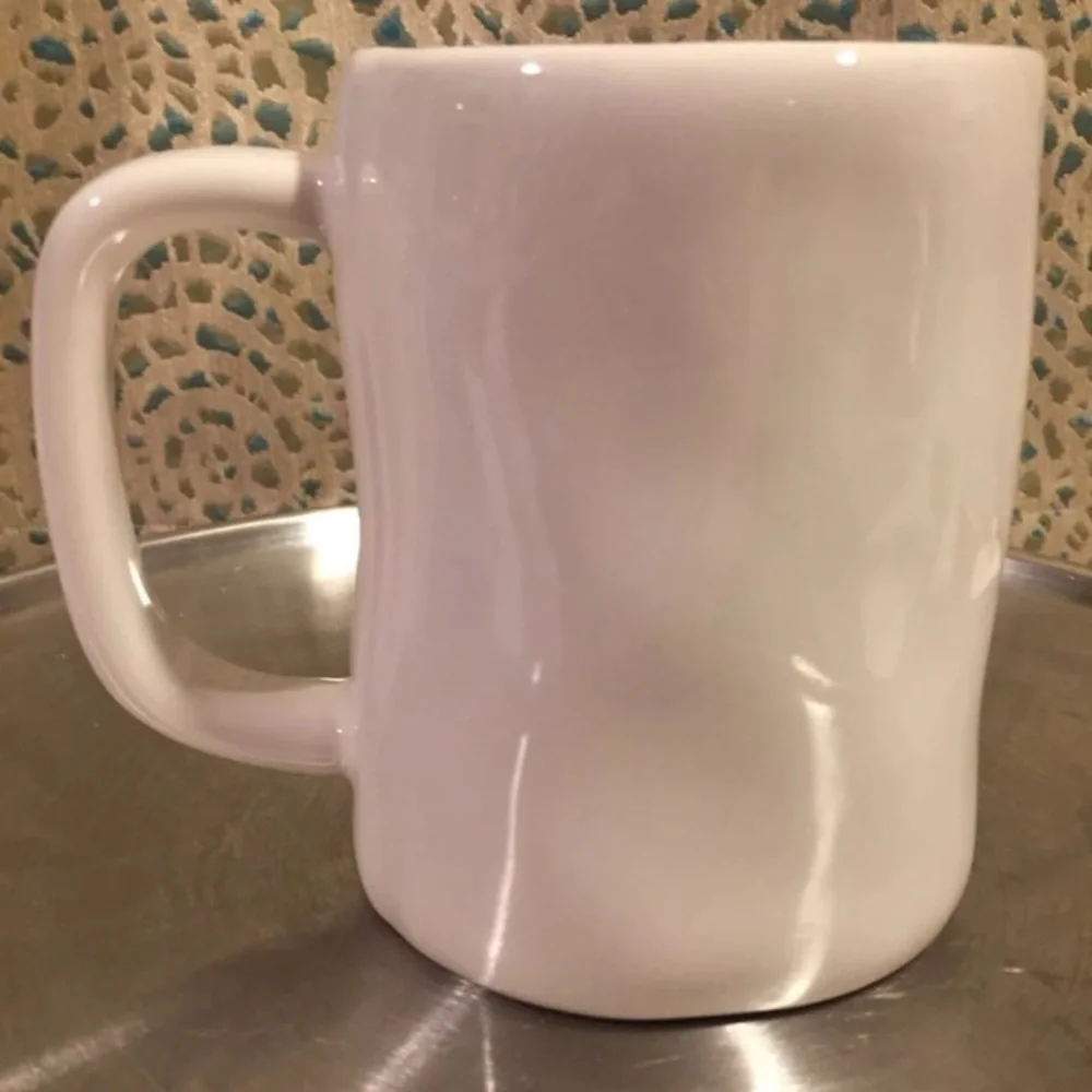 Rae Dunn Hot Mama Mug NWT Coffee Tea black white